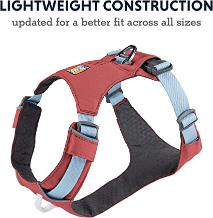 Ruffwear Hi & Light Harness Salmon Pink - BlackPaw - For Every Adventure