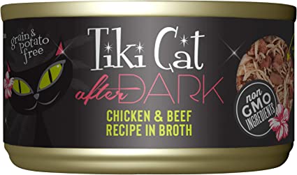 Tiki Cat After Dark Chicken and Beef 2.8oz - BlackPaw - For Every Adventure