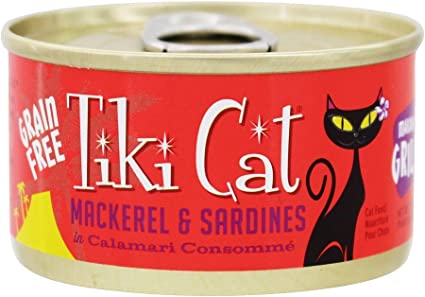 Tiki Cat Mackerel and Sardines 2.8oz - BlackPaw - For Every Adventure