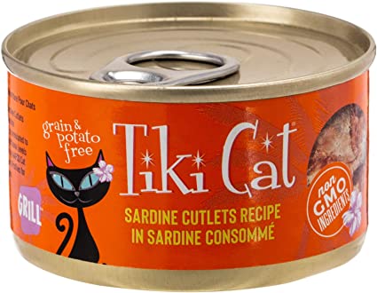 Tiki Cat Sardine Cutlets 2.8oz - BlackPaw - For Every Adventure