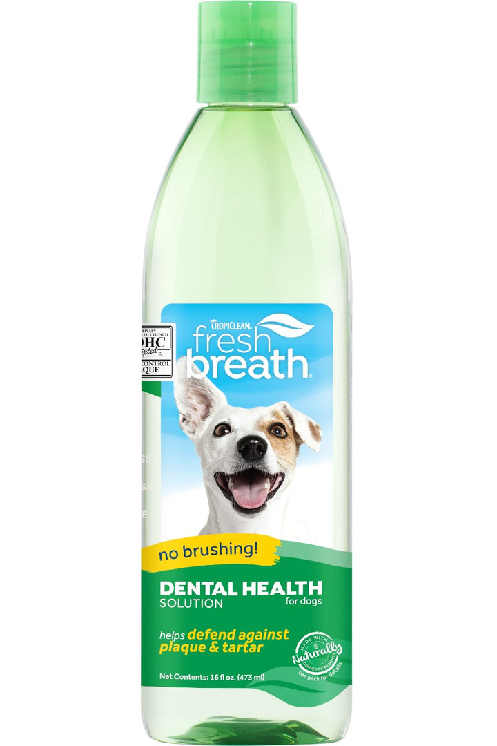 Tropiclean Fresh Breath Solution 33.8oz Original - BlackPaw - For Every Adventure