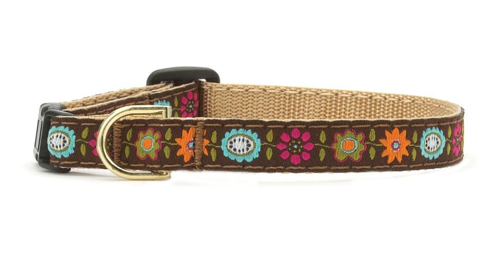 Up Country Cat Collar Flowers 10" - BlackPaw - For Every Adventure