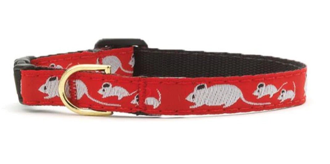 Up Country Cat Collar Mouse - BlackPaw - For Every Adventure