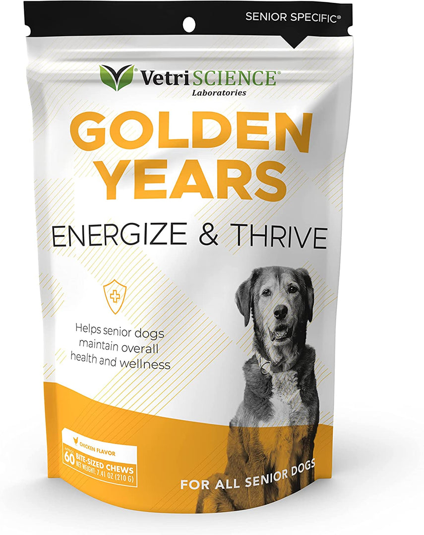 VetriScience Golden Years Chicken 60ct Energize and Thrive - BlackPaw - For Every Adventure