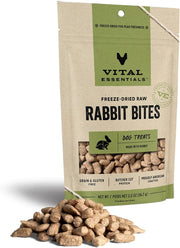 Vital Essentials Freeze-Dried Rabbit Bites 2oz - BlackPaw