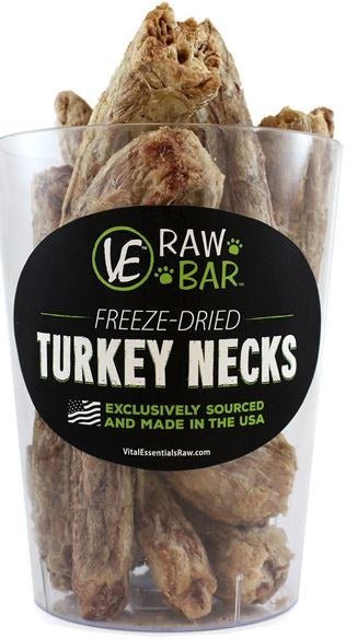 Vital Essentials Raw Bar Turkey Necks - BlackPaw - For Every Adventure