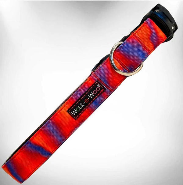 Walk-e-Woo Collar Ombré Red/Purple - BlackPaw - For Every Adventure