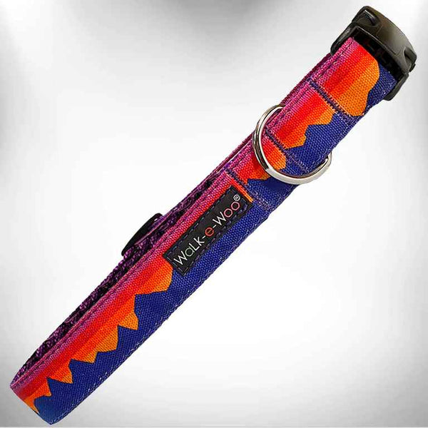 Walk-e-woo Collar Purple Mountain - BlackPaw
