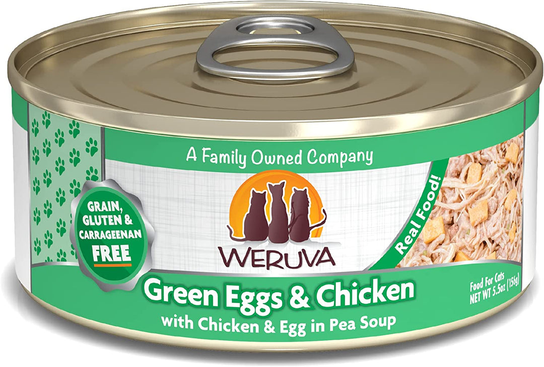 Weruva Green Eggs and Chicken 5.5oz Cats - BlackPaw - For Every Adventure