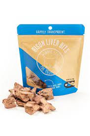 Winnie Lou Cat Bison Liver Bits 1oz - BlackPaw