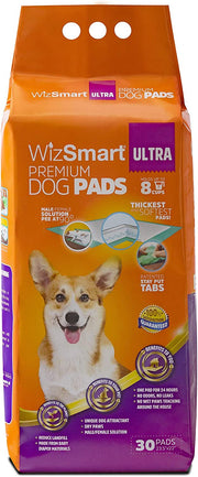 Wiz Smart Ultra Premium Dog Pads 30ct - BlackPaw - For Every Adventure